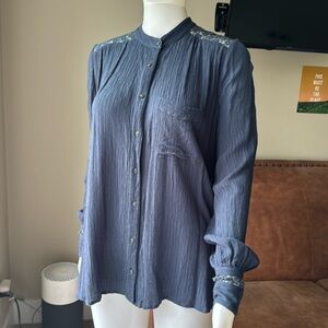 Free People Lace Back Tunic